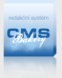 Redakční systém CMS Bakery pro webové stránky